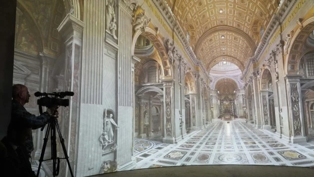 El Vaticano y Microsoft crean réplica de la Basílica de San Pedro con IA para visitas virtuales