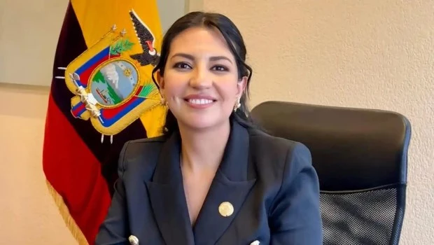 El presidente de Ecuador designó a una nueva vicepresidenta