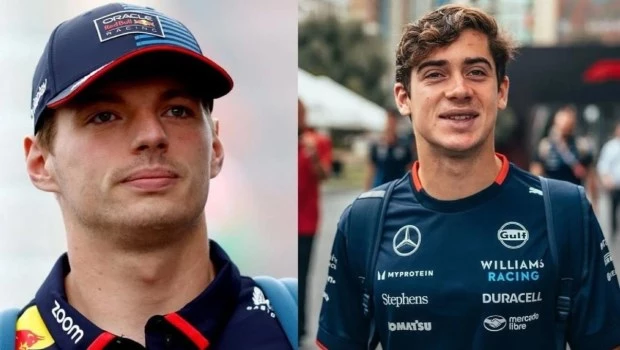 Verstappen respaldó a Colapinto: "Está haciendo un gran trabajo"