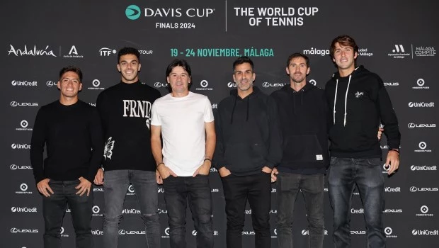 Argentina buscará vencer a la Italia de Sinner para avanzar a las semis de Copa Davis