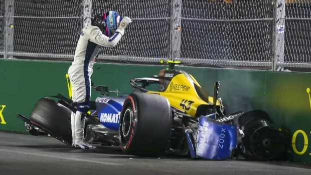 Colapinto, sobre su accidente en Las Vegas: "Quedé medio bobito"