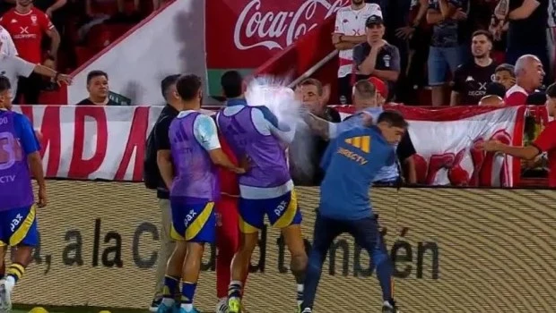 Huracán suspendió por cuatro años al hincha que atacó a Marcos Rojo