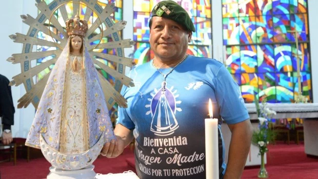 La negativa británica para el ingreso de la Virgen de Luján