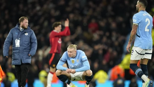 Manchester City perdió el clásico contra el United y sigue en caída libre