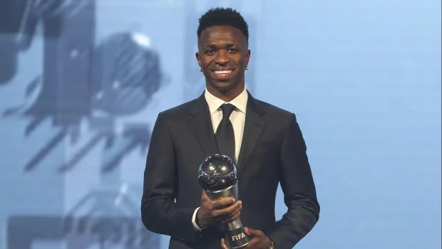 Vinicius Jr ganó el premio The Best a mejor jugador del mundo