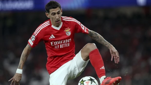 Di María recibió un galardón por su gran presente en el Benfica