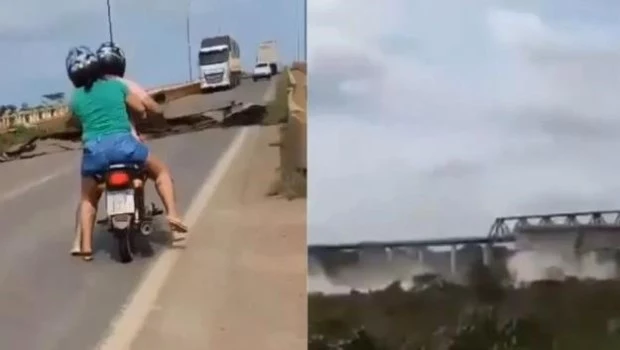 Colapsó un puente en Brasil y hay al menos dos muertos
