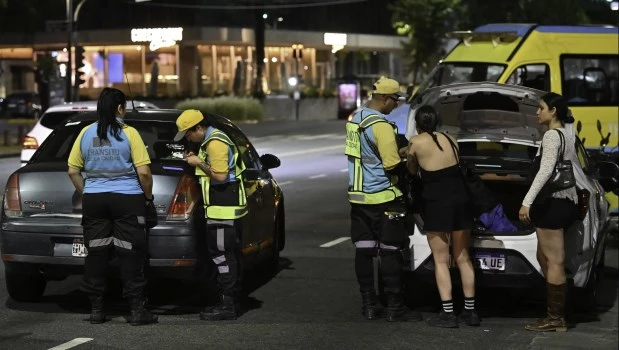 Más de 30 casos positivos de alcoholemia se registraron en los controles en la ciudad de Buenos Aires