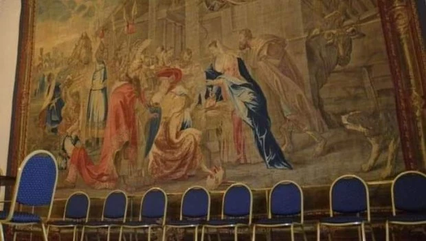 Un famoso tapiz de los Reyes Magos