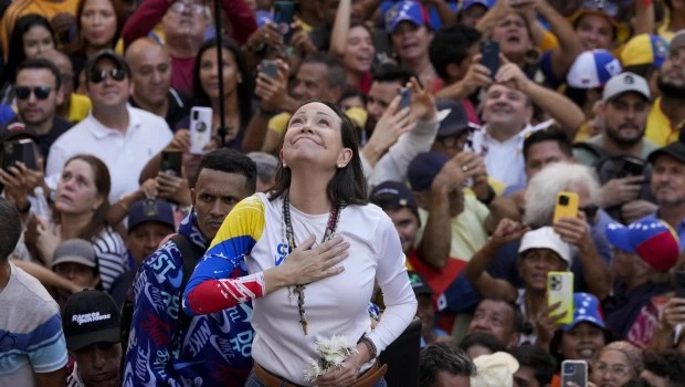 Mauricio Macri a Corina Machado: "No vamos a abandonarte, Venezuela será libre"