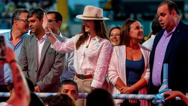 Victoria Villarruel se mostró en el Festival de Jesús María: "Acá soy cordobesa" 
