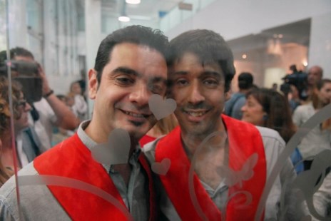 El primer matrimonio entre dos personas del mismo sexo en la Argentina