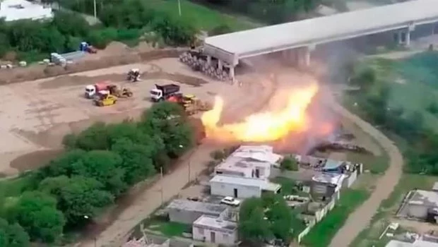 ​Explotó un gasoducto en Córdoba: hay heridos en grave estado y casas dañadas 