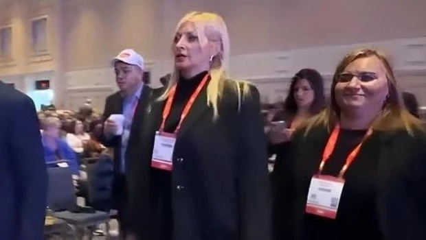 "Is my girlfriend": Milei le presentó a la CPAC a Yuyito González