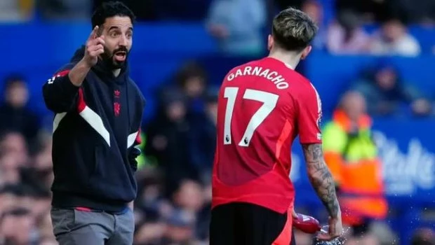 El castigo que le impuso Ruben Amorim a Alejandro Garnacho