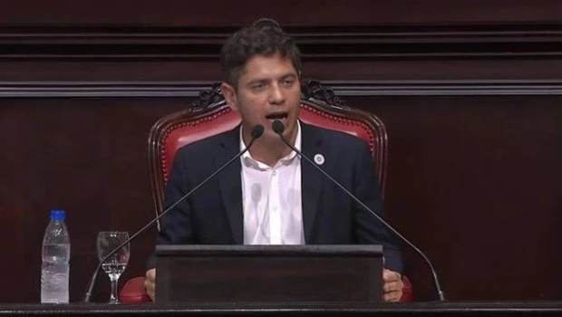 En medio de los cruces con Milei, Kicillof inauguró las sesiones ordinarias en la provincia de Buenos Aires