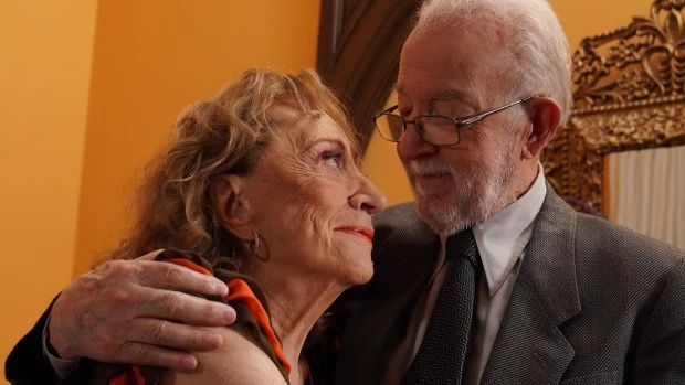 Luz Castillo y Héctor Bidonde en una escena de la película que ya recorrió festivales de la India, España y Francia.