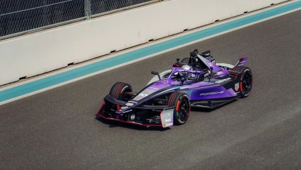 El "Kun" Agüero anduvo muy rápido en un auto de Fórmula E