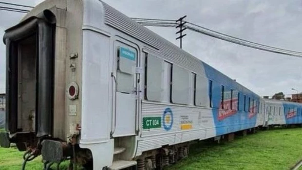 Acondicionan un Tren Sanitario para la atención de damnificados por el temporal en Bahía Blanca