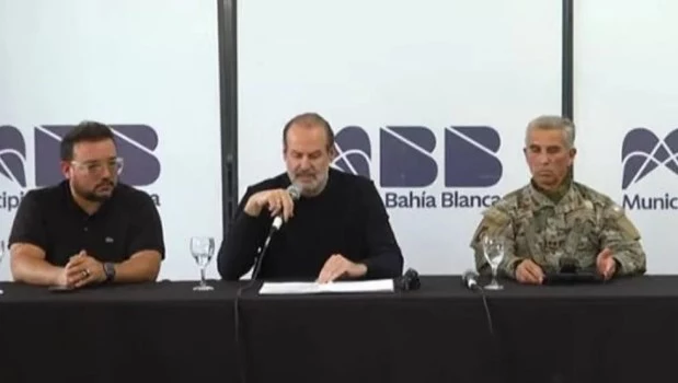 "Estamos muy cerca de la fase de normalización", dijo el intendente de Bahía Blanca