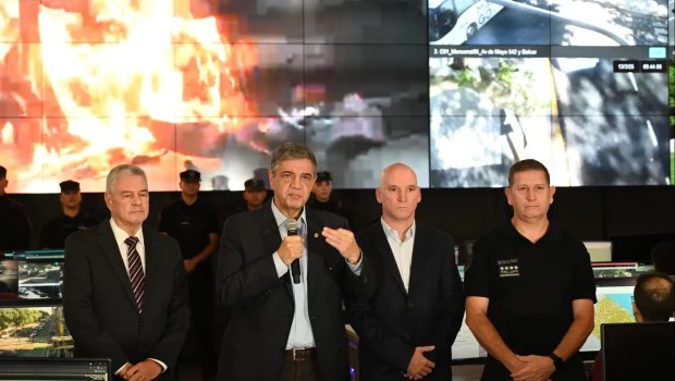 Jorge Macri: “Acá hay un gobierno parado que no negocia con el delito, hay orden y autoridad”