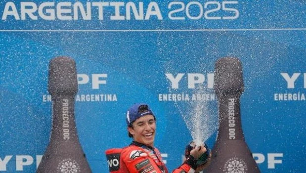 Marquez se quedó con la victoria del Moto GP en las Termas de Río Hondo