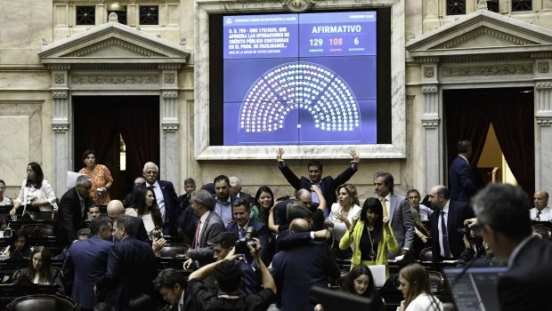 Diputados aprobó el DNU del acuerdo con el FMI
