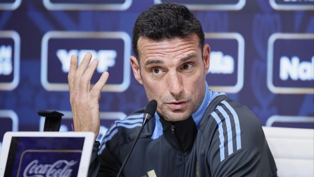 Scaloni: "El equipo está definido en un 90%"