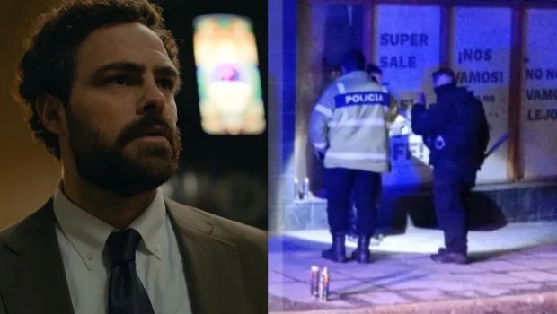 Detuvieron a Peter Lanzani por vandalizar la vía pública en Ushuaia