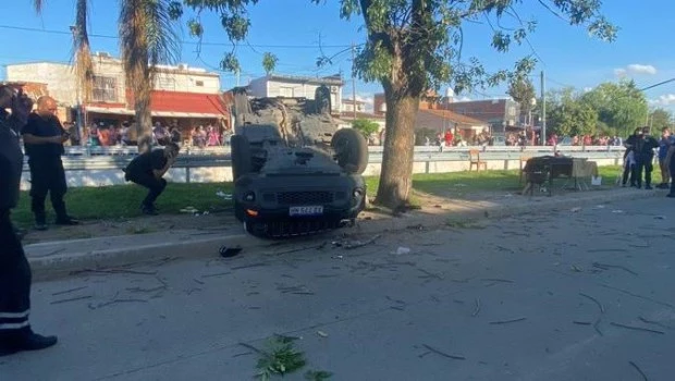 Una beba murió atropellada por ladrones que escapaban a los tiros de la Policía