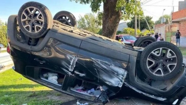 Los delincuentes venían de hacer una entradera en Tigre y escapaban de la policía.