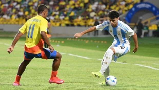 Argentina perdió con Colombia y deberá luchar en los playoffs para ir al Mundial Sub 17
