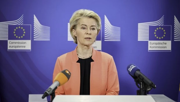 Ursula von der Leyen, presidenta de la Comisión Europea.