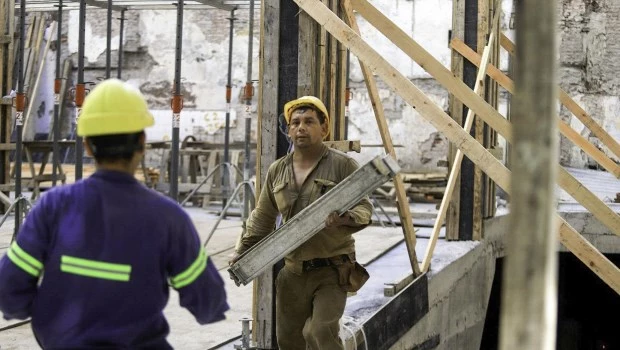La construcción creció 3,7% interanual en febrero