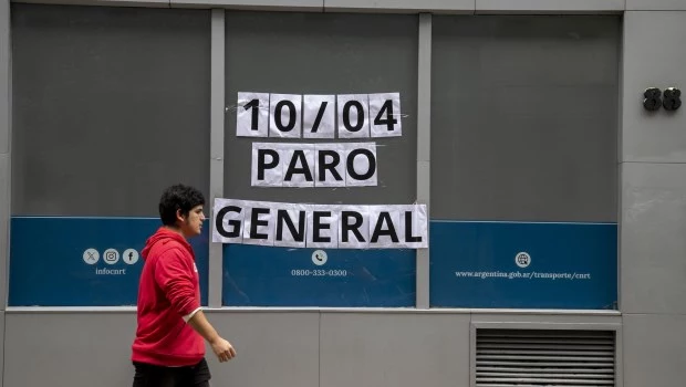 El Gobierno definió el paro como "uno de los últimos coletazos de quienes viven de extorsión y apriete"