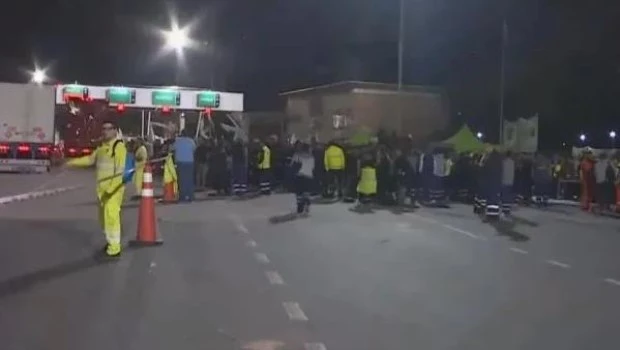 Corredores Viales despidió a 117 empleados por las medidas de fuerza en la Ricchieri