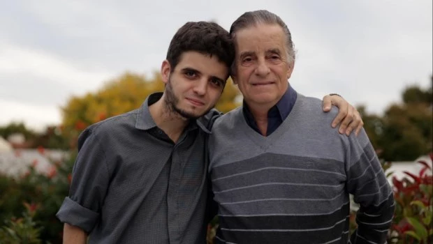 Felipe y Gonzalo Urtizberea, padre e hijo, unidos ahora por el cine.