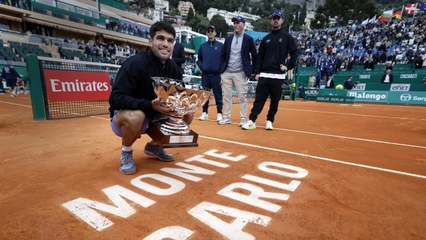 Alcaraz venció a Musetti y se corona en Montecarlo