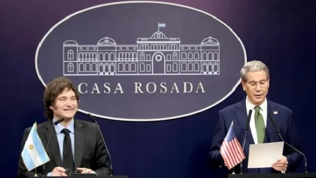 El secretario del Tesoro de los Estados Unidos se reunió con Milei y le dio "pleno apoyo" a sus reformas económicas