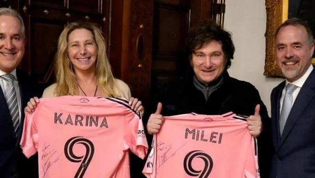 Milei: “Soy un fanático enfermo de Messi"