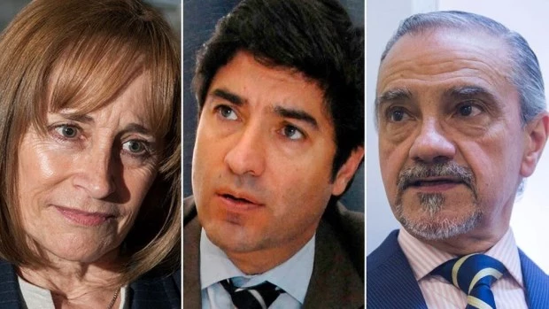 Los integrantes de la Sala II de Casación Angela Ledesma, Alejandro Slokar y Guillermo Yacobucci