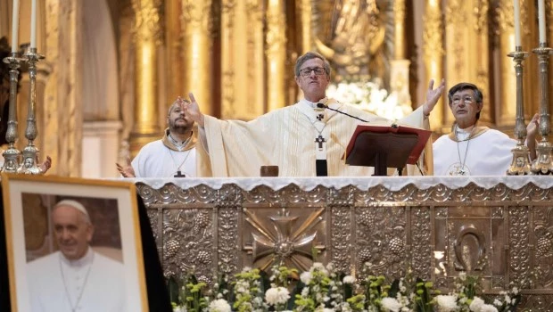 El arzobispo porteño celebró la misa en memoria del Papa Francisco: "Se nos murió el padre de todos"