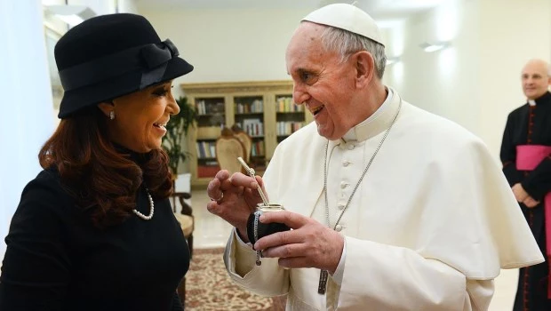 Cristina Kirchner fue la mandataria que tuvo más encuentros con Bergoglio.