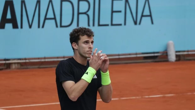 Juan Manuel Cerúndolo ingresó al cuadro principal del Master 1000 de Madrid