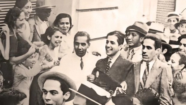 Gardel arriba a Caracas y resulta un verdadero boom