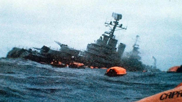 Se cumplen 43 años del hundimiento del crucero "General Belgrano"