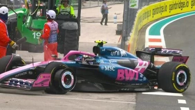Atento Colapinto: Doohan abandonó en la primera curva del GP de Miami