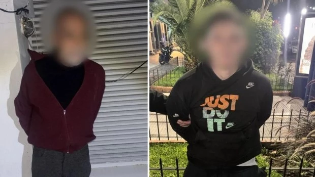 Detuvieron a dos "hombres araña" en Palermo