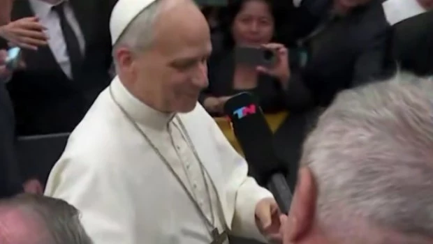 Nelson Castro transmitió un saludo del papa León XIV para la Argentina