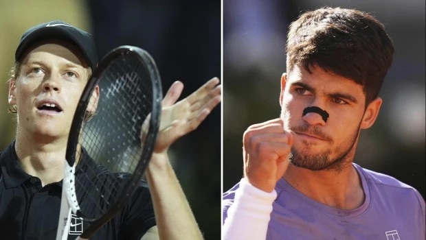 Sinner renovará la rivalidad con Alcaraz en la final del Masters 1000 de Roma
